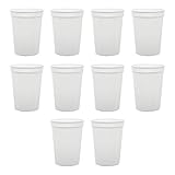 DISCOUNT PROMOS Disposable Plastic Cups 12 oz. Set