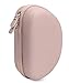 Matte Rose Gold Case for Beats Solo3 Wireless On-Ear Headphones,Solo2, Solo HD, Removable Mesh Pouch for Cable and other accessories, Detachable Wrist Strap (Frosted Gold) (not fit for iFetta)thumb 1