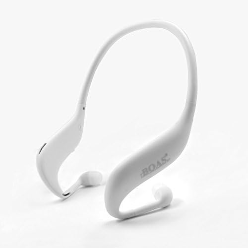 SIYN Sport Bluetooth 4.0 Neck Band Headphone with Mic and FM Stream Music Player (White)