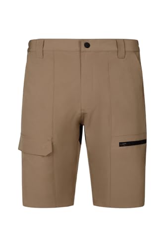 Velilla 103032S; Bermudas Trekking Stretch Bicolor; Color Beige y Negro; Talla 2XL
