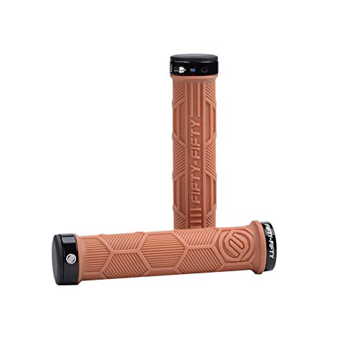 FIFTYFIFTY Double LockOn Mountain Bike Grips, Bicycle Handlebar