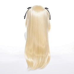 Long Blonde Wig for Fischl Cosplay Genshin Impact
