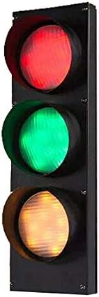KY LEE Remote Control Traffic Light Wall Light Retro Industrial Wall Lamp with 3 Light Energy-Saving LED Wall Lamp