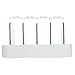 NEXGADGET Detachable Multi-Port USB Charging Station, 24W 4-Port USB Charging Dock (White)