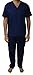 33300M-Navy-XL Tropi Unisex Scrub Sets / Medical Scrubs / Nursing Scrubs,Navy,X-Large