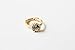 ONDAISY 14k Gold Plated Simulated Diamond Cz Moon Star Heart Flower Round Circle Ball Tragus Cartilage Clicker Hoop Ring Earring Piercing For Women16g