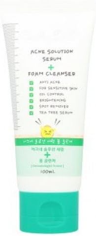 acne solution foam cleansing