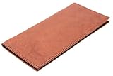 Paul & Taylor Men's Leather Checkbook Cover Bifold Wallet - Multiple Colors!