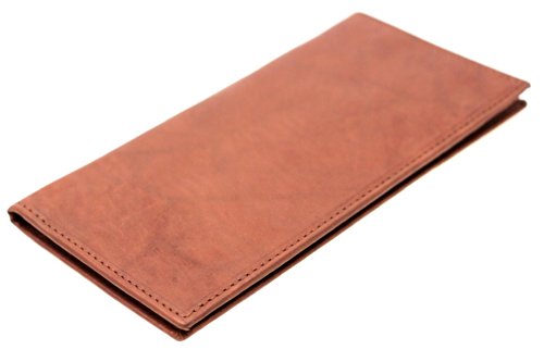 Paul & Taylor Men's Leather Checkbook Cover Bifold Wallet - Multiple Colors!