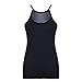 Bocaoying Women's Sexy Mesh Sleeveless Clubwear Top Casual Summer Tank Top Black S