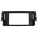 Autostereo Car Radio fascia Facia Panel Adapter for LAND ROVER Freelander Discovery 2007-2011 Range Rover 2005+ Car Radio Installation Frame Range Rover Car Radio Installation Kit