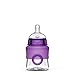 Smilo Anti-Colic Baby Bottles, Plum, 5 Ounce, 3 Count