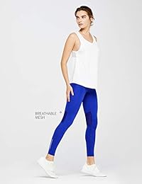 Brand - Legging de yoga para mujer Aurique con malla transpirable