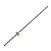 T8 Lead Screw Rod OD 8mm Pitch 2mm Lead 8mm Length 400mm with Brass Nut for Reprap 3D Printer Z Axis …