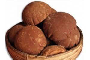 Farm Royale Pure Jaggery | Shudh Desi Gur | Traditional Whole Jaggery Block | Natural & Chemical-Free | Unrefined Sweetener |
