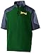 Holloway Raider Pullover Cage Jacket - Weather-Resistant Quarter Zip Athletic Wear with Sleeve Pocket