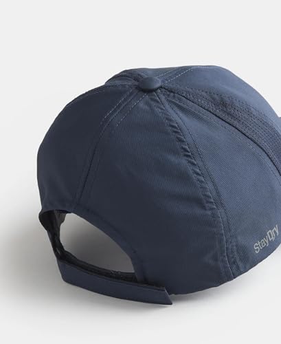 Jockey CP21 Polyester Solid Cap with Adjustable Back Closure and Stay Dry Technology_Navy_Free Size 2