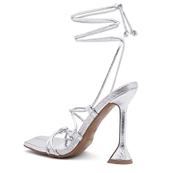 Shoe Land SL-Melody Women's Lace-Up Heels, Dressy