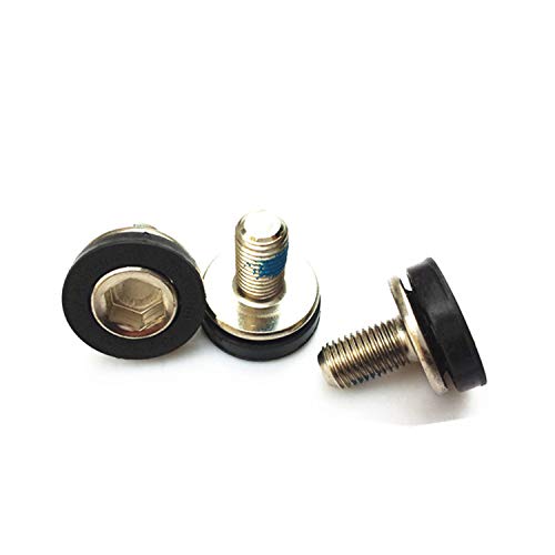 YouU 10 Pcs 8mm Hex Crank Arm Fixing Bolts Bicycle Crank Screws for Square Hole Crankset Bottom Bracket