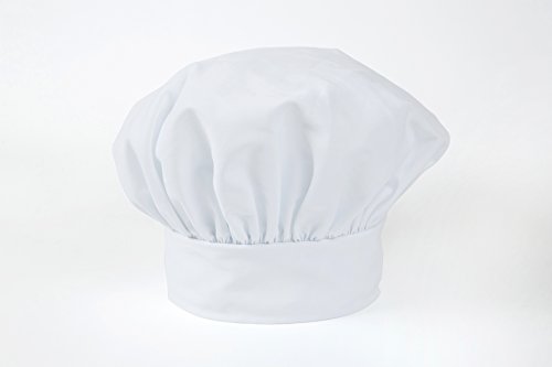 Mercer Culinary M60090WH Millennia Soft Toque, White