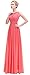 esvor One Shoulder With Beaded Prom Party Evening Gown Long Bridesmaids Dress