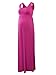 Jinson Women's Basic Sleeveless Maternity Maxi Tank Dress Vestido with Empire Waist for Pregnancy