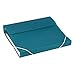 Samsill DUO 2-in-1 Organizer / 1 Inch 3 Ring Binder & File Organizer Combination / School Supplies / Paper Organizer / Turquoise / Updated Version, Model:SAM10134