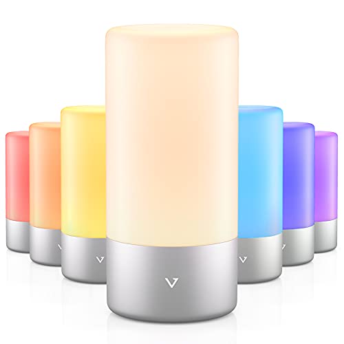 Vont RGB Table Lamp, Bedroom Lamp w/ Touch