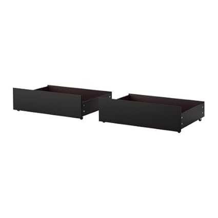 Ikea Malm Bed Storage Box For High Bed Frame Black Brown A 60 2