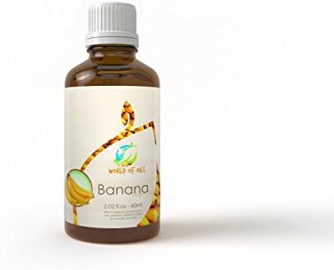 Banana Oil- 100% Pure and Natural Extracted by Cold pressing process No artificial / synthetic fragrance, flavor or preservative