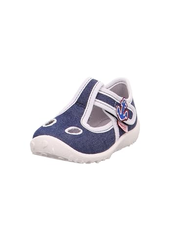 Superfit Spotty Chausson, Bleu (Bleu 80), 19 EU