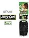 BESHE Synthetic Kanekalon Hair Crochet Braids Brazilian Jerry Curl Braid 9