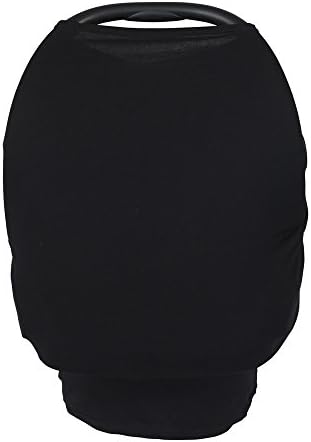 5-in-1 Premium Cotton Breastfeeding Cover Up &amp; Nursing Poncho/Baby Car Seat Covers/ Shopping Cart Cover For Baby/ Universal High Chair Cover, Perfect Baby Shower Gifts for Boys &amp; Girls