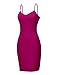 Regna X Women's V Neck Summer Sexy Strappy Cami Dress (Upgraded Fabric/We Have Plus Sizes)