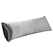 Bedsure Body Pillow Pillowcase Grey 20 x 54 inches - Super Soft Silky Satin Body Pillowcase - Envelope Closure Body Pillow Cover for Adults Pregnant Women