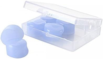 Lifeventure Silicon Ear Plugs (3 works) for Sleeping Soft Reusable Moldable Silicon Earplugs Noise Cancelling Sound Blocking Earplugs with Individual Case for Travel