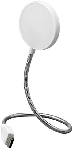 Lslight Mini Probe Oblaten Flexible LED Hobby Desk Reading USB Light Table Lamp Touch Dimmable On-Off (Blue)