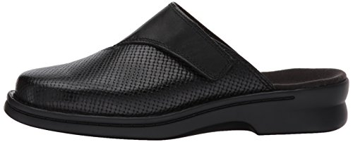 CLARK'S Women's Patty Tayna Mule, Black Leather, 8 W US