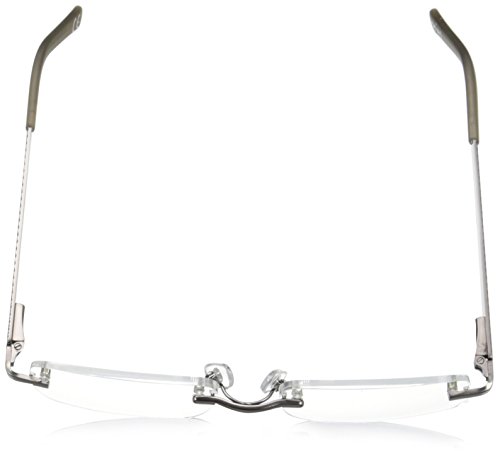 Foster Grant Men's Blake PolarizedSquareReaders , Gunmetal ,1.25