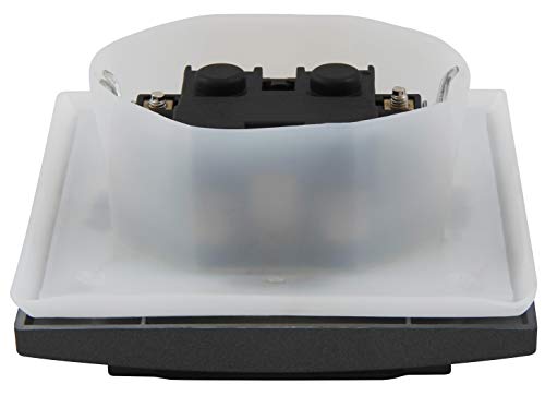 MC POWER - Schutzkontakt-Steckdose IP44 | FLAIR | 250V~/16A, UP, Klappdeckel, anthrazit, matt – Bild 7