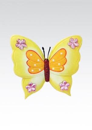 Decorative Hanging Wall Butterfly Girls Gift Ornament Painted