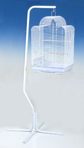 PPD White Universal Bird Cage Stand