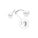 925 Sterling Silver Double Freshwater Cultured Pearl Hoop Earrings