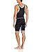 Asics Men's Snap Down Wrestling Singlet (Black/White)