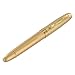 Gullor 450 Pure Golden with Carving Lines Fountain Pen Medium Nib 18kgp Fountain pen