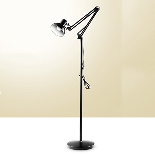 SXZZJ Floor Lamps Folding LDD Floor Lamp Magnifying Glass Reading