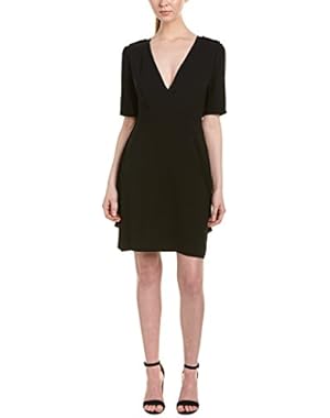 Womens Esmerelda Shift Dress, 8, Black