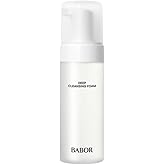BABOR Deep Cleansing Foam for Combination Skin and Oily Skin, Refreshing Foam for Daily Facial Cleansing, Vegan Formula, 1 x 200 ml