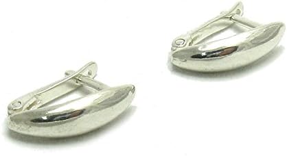 Sterling silver earrings solid 925 french clip