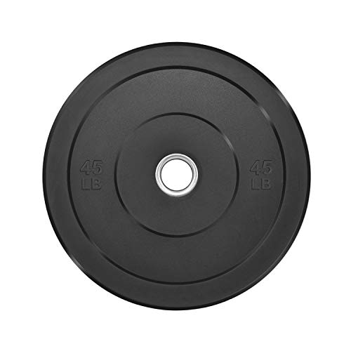 4EVERWINNER Bumper Plates 2Inch Olympic Weight Plates for Strength